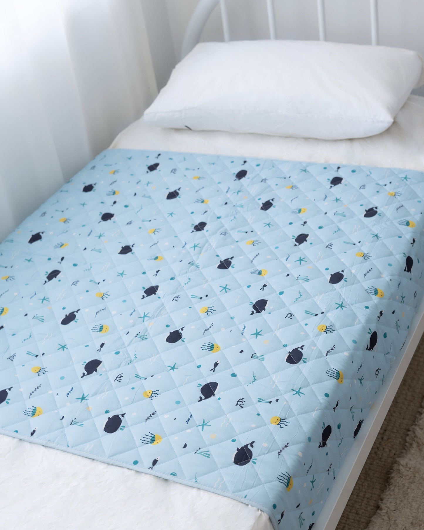Leakproof Sheet + Bed Guard Set