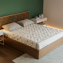 Rudie Baby leakproof bed guard in Beige, double size