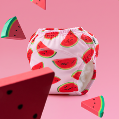 Rudie Baby toilet training pants in Watermelon print