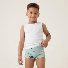 Rudie Baby toilet training underwear Australia - Whales print, organic bamboo, leakproof layer for toddlers