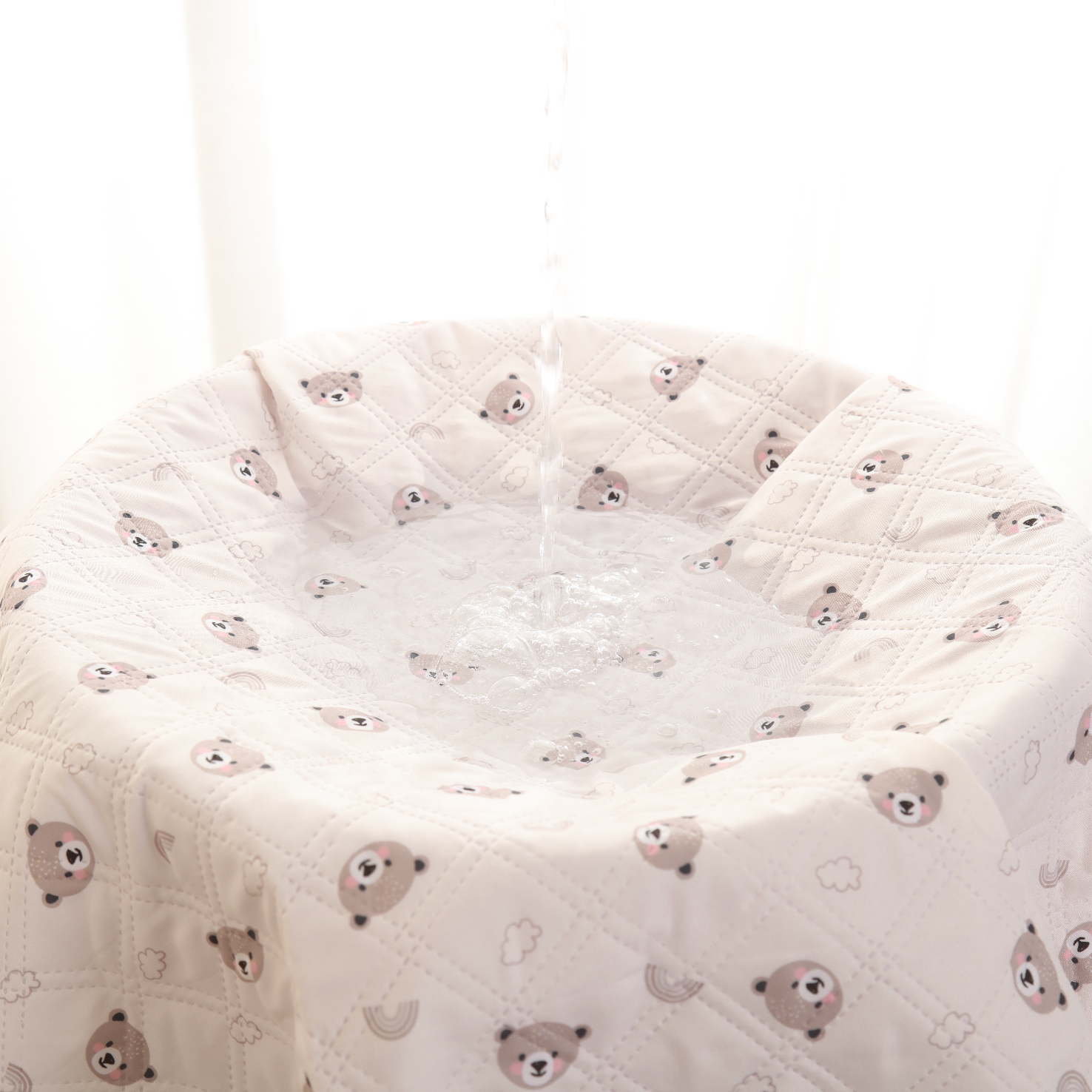 Rudie Baby leakproof bed guard product overview graphic