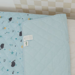 Rudie Baby leakproof bed guard, flat product shot