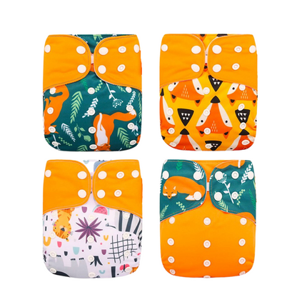 Reusable Nappies | 4 Pack